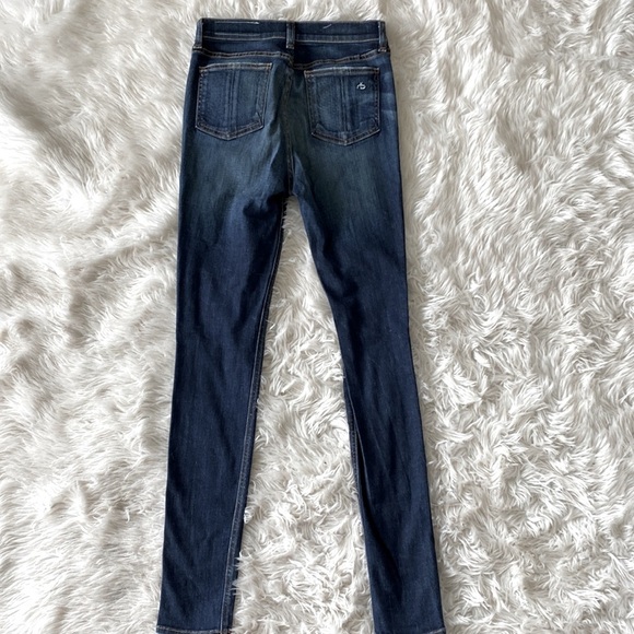 rag & bone Justine High-Rise Skinny Jeans, Mateos - Picture 11 of 13